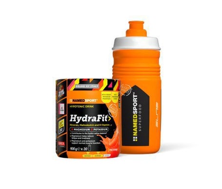 NamedSport Pack Hydrafit 400g + Sport Bottle Hydra 2 PRO 2020