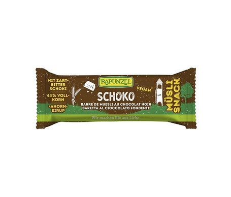 Rapunzel Organic Muesli Snack Dark Chocolate 50g