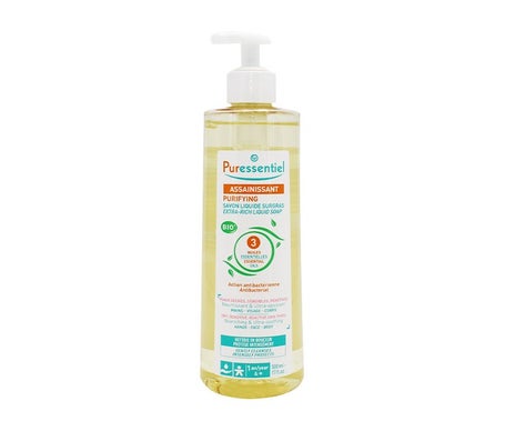 Puressentiel Savon Surgras aux 3 Huiles Essentielles Bio 500ml