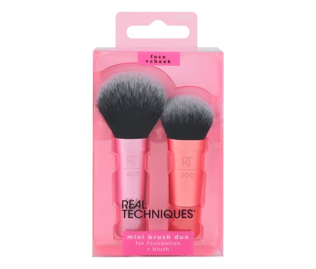 Real Techniques Mini Brush Duo Brocha Maquillaje 2uds
