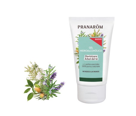 Pranarôm Gel Hidroalcohólico Ravintsara Árbol del Té 50ml