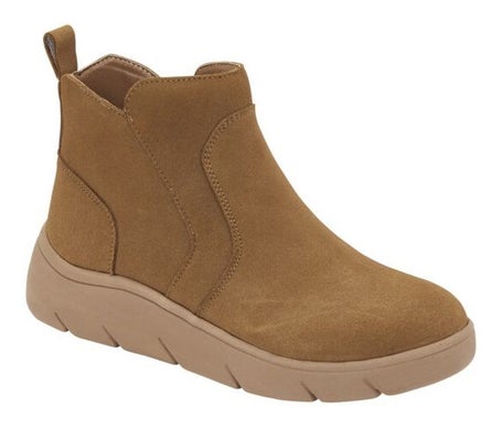 Scholl Bormio Suede Woman Camel Talla 41 1 Par