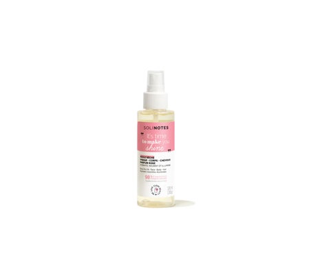 Solinotes Aceite Seco Rosa Cuerpo Rostro & Cabello 100ml