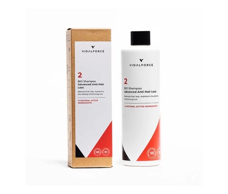 Vidalforce Champú 2 XXL Anticaída Avanzada Bio 400ml