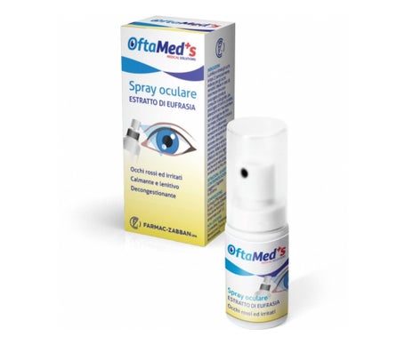 Farmac-Zabban Oftamed's Eye Spray Extrait d'euphorbe 10ml