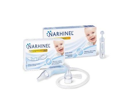 Narhinel Pack Aspirador Nasal + Ampollas 20x5ml