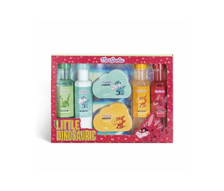 Martinelia Little Dinosauric Complete Bath Set 6uds