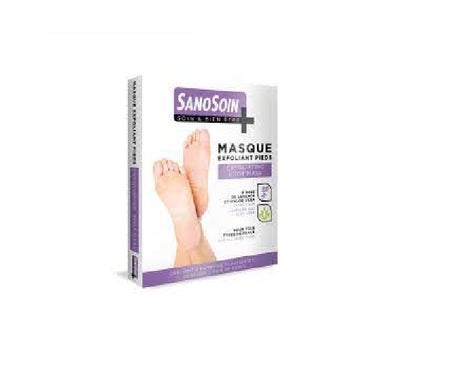 SanoSoin Mascarilla Exfoliante Piee 2uds