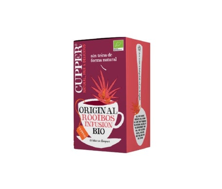 Cupper Té Rooibos Infusión Bio 20uds
