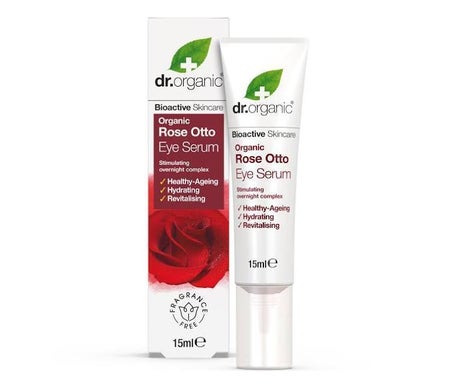 Dr. Organic Sérum Contorno Ojos Rose Otto 15ml