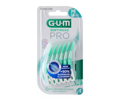 GUM Soft-Picks Pro Medium 30uds