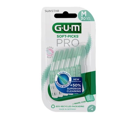 GUM Soft-Picks Pro Medium 30uds