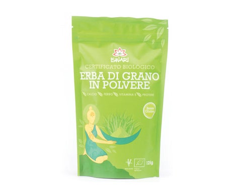Iswari Polvo de Pasto de Trigo Orgánico 125g | Natural Doctor