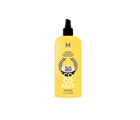 Mediterráneo Sun Coco Protector Solar Bronceador Dark SPF50 200ml