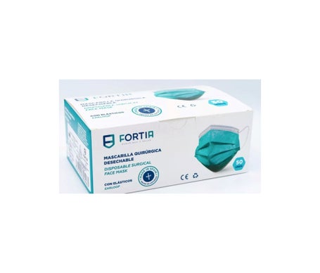 Fortia Surgical Mask IIR Blue 50 pieces