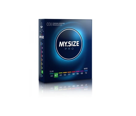 MY.SIZE Pro 47 mm (3pcs) - Preservativos