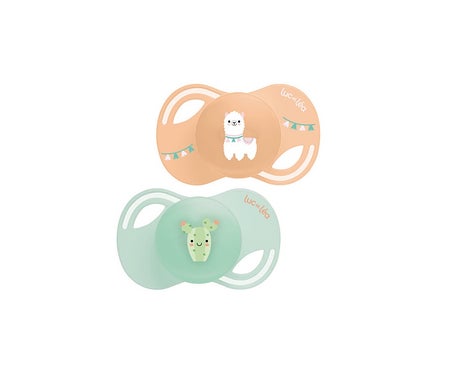 Luc Et Léa Collection Duo Chupete 6-18 Meses C3 2uds