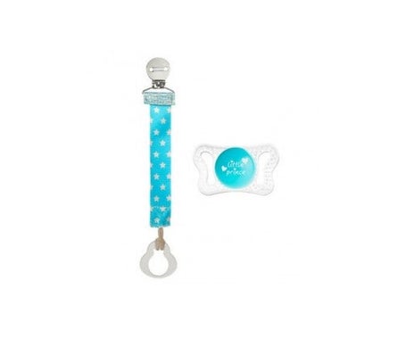 Chicco Pack Chupete Micrò 0-2m Con Clip Fashion Azul