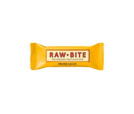 Rawbite Pack Barritas Ecológicas de Naranja Y Cacao 12X50g | Natural Doctor