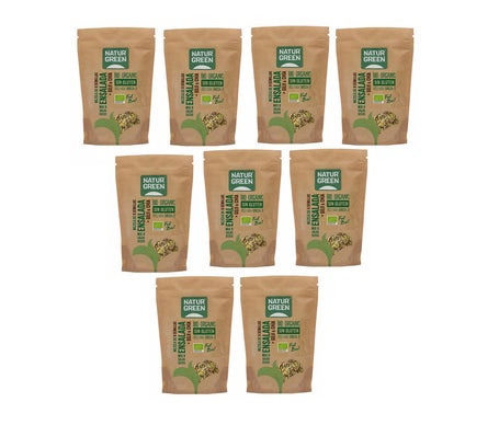 NaturGreen Pack Mezcla 6 Semillas Ensalada Goji y Chía Bio 9x225g