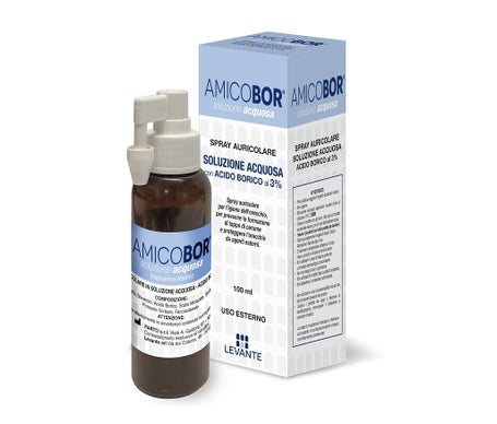 Levante Amicobor Solución Acuosa Auricular 100ml