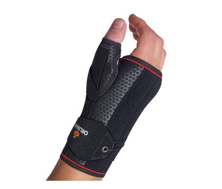 Actius Muñequera Palma Izquierda T3 Negro 1 unidad