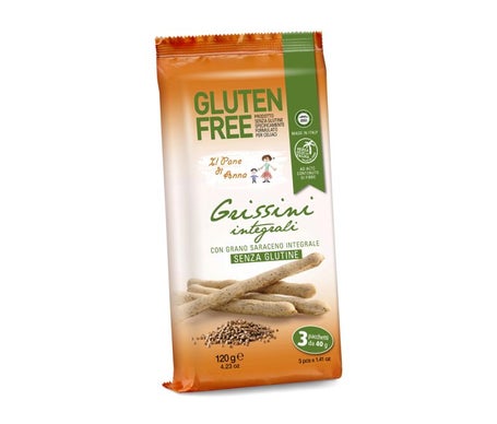 Il Pane di Anna Grissini Integral Gluten Free 3x40g