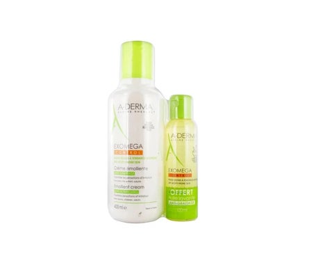 A-Derma Exomega Control Bálsamo Emoliente 400ml + Aceite 100ml