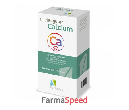 Nutrileya Nutriregular Calcium 14uds de NUTRILEYA Srl | Natural Doctor