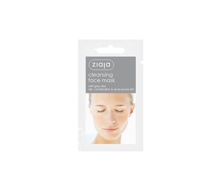 Ziaja Mascarilla Facial Limpiadora Con Arcilla Gris 7ml