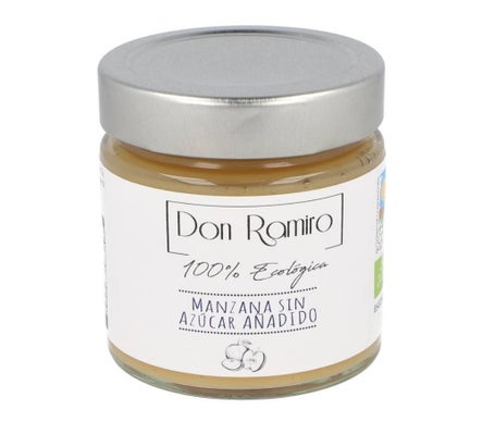Mermeladas Don Ramiro Manzana Sin Azúcar Añadido 100% Ecológica 212g | Natural Doctor
