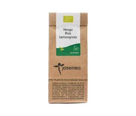 Josenea Hinojo Anís Lemongrass BIO 10 pirámides