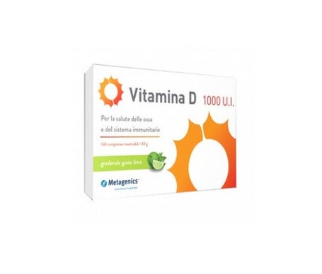 Metagenics Vitamina D 1000 Ui 168Cpr