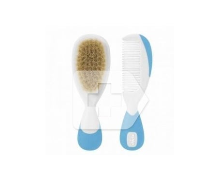 Chicco™ blue brush 1 pc + blue comb 1 pc