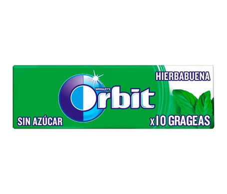 Orbit Chicle Hierbabuena 10uds