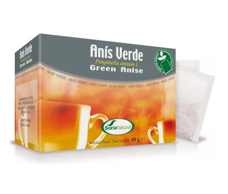 Soria Natural Anís Verde Infusión 20 filtros