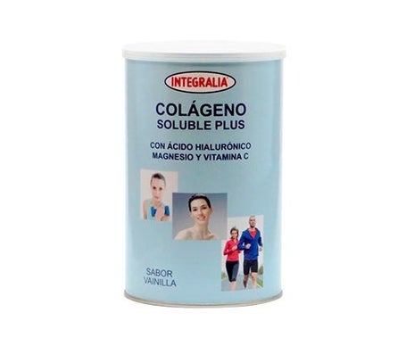 Integralia Colágeno Soluble Plus hialurónico magnesio sabor vainilla 300g