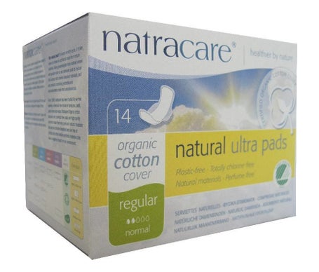 Natracare Compresa regular con alas Bio 14uds