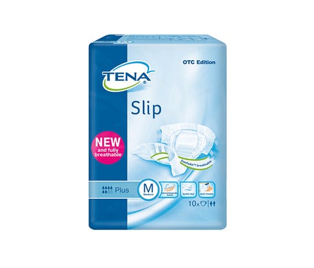 Tena Slip Plus Pañal Talla M 0610 10uds