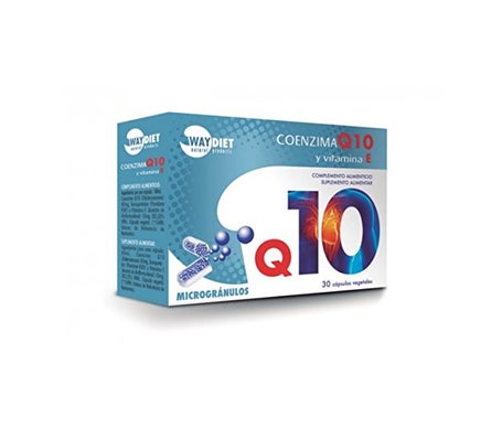 Waydiet Natural Q10 + Vitamina E 30caps