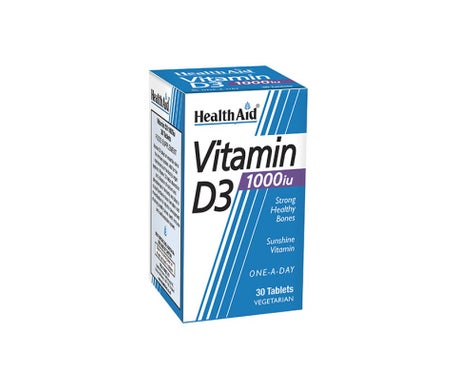 HealthAid Vitamina D3 1 000 Ui 30comp | Natural Doctor