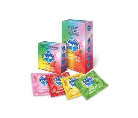 Skins Preservativo Sabores Varios 12uds