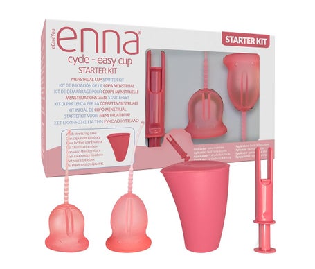 Enna Cycle Starter Copa Menstrual Kit 2uds