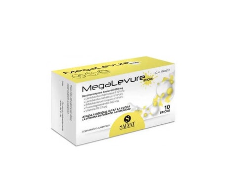 MegaLevure Plátano 10 Sticks