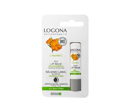 Logona Bálsamo Labial Nutritvo Caléndula 4,5 g