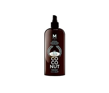 Mediterráneo Sun Coco Aceite Bronceador Corporal Dark SPF15 200ml