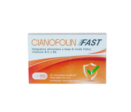 Laerbium Cyanofolin Fast 30 comp de SINALGESIC | Natural Doctor