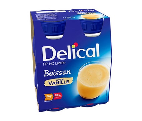 Delical Bois Hphc Lact Vanil 200X4