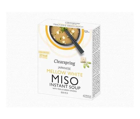 Clearspring Sopa Miso Tofu Suave Sobres 40g