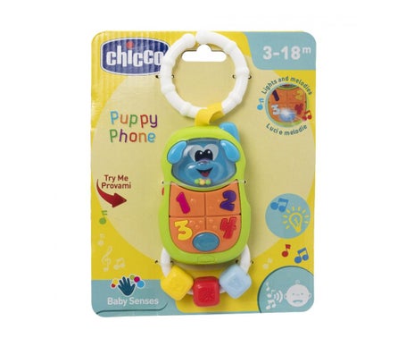 Chicco Sonajero Puppy Teléfono de Paseo 1ud